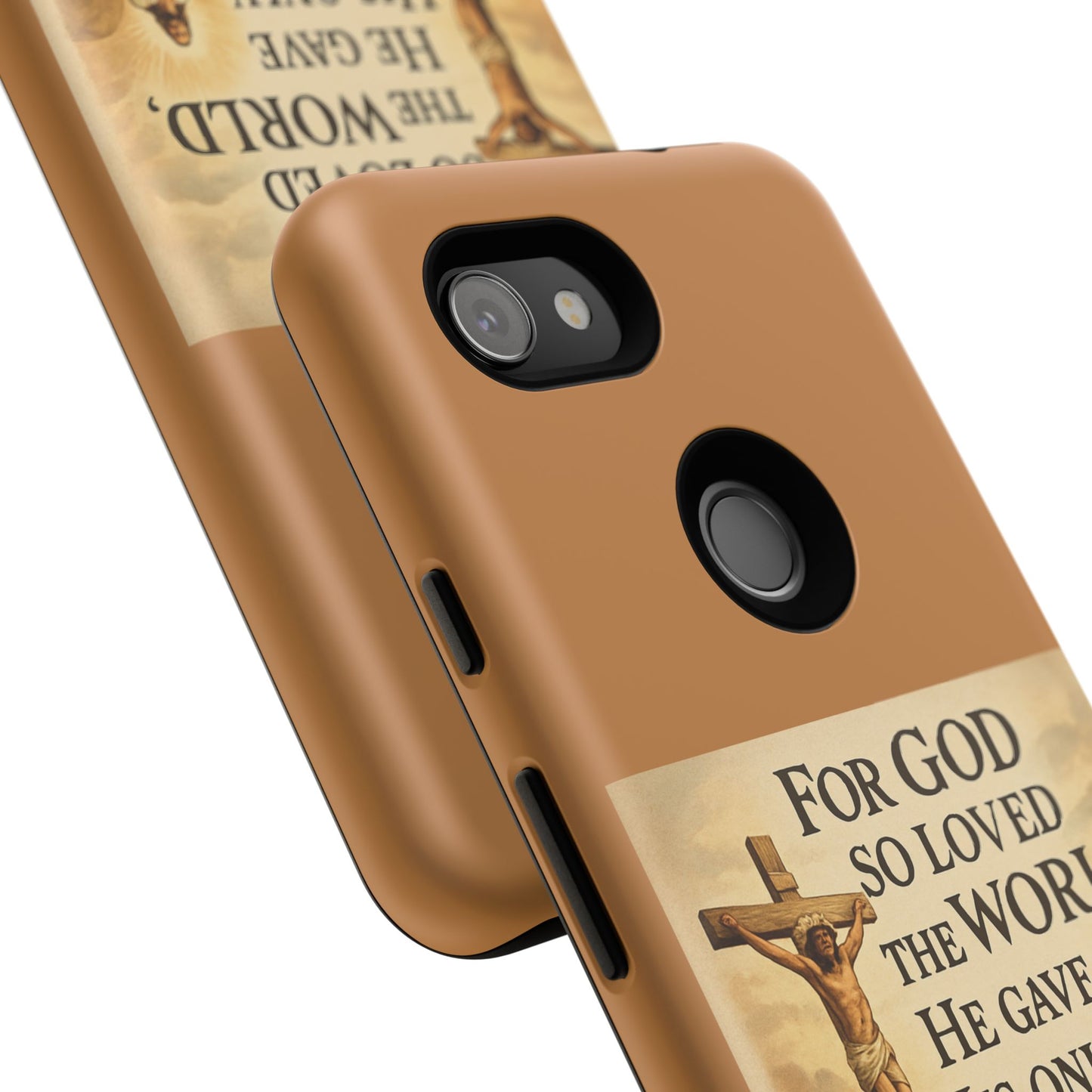 Christian John 3:16 Phone Case – 'For God So Loved the World' Tough Protective Cover