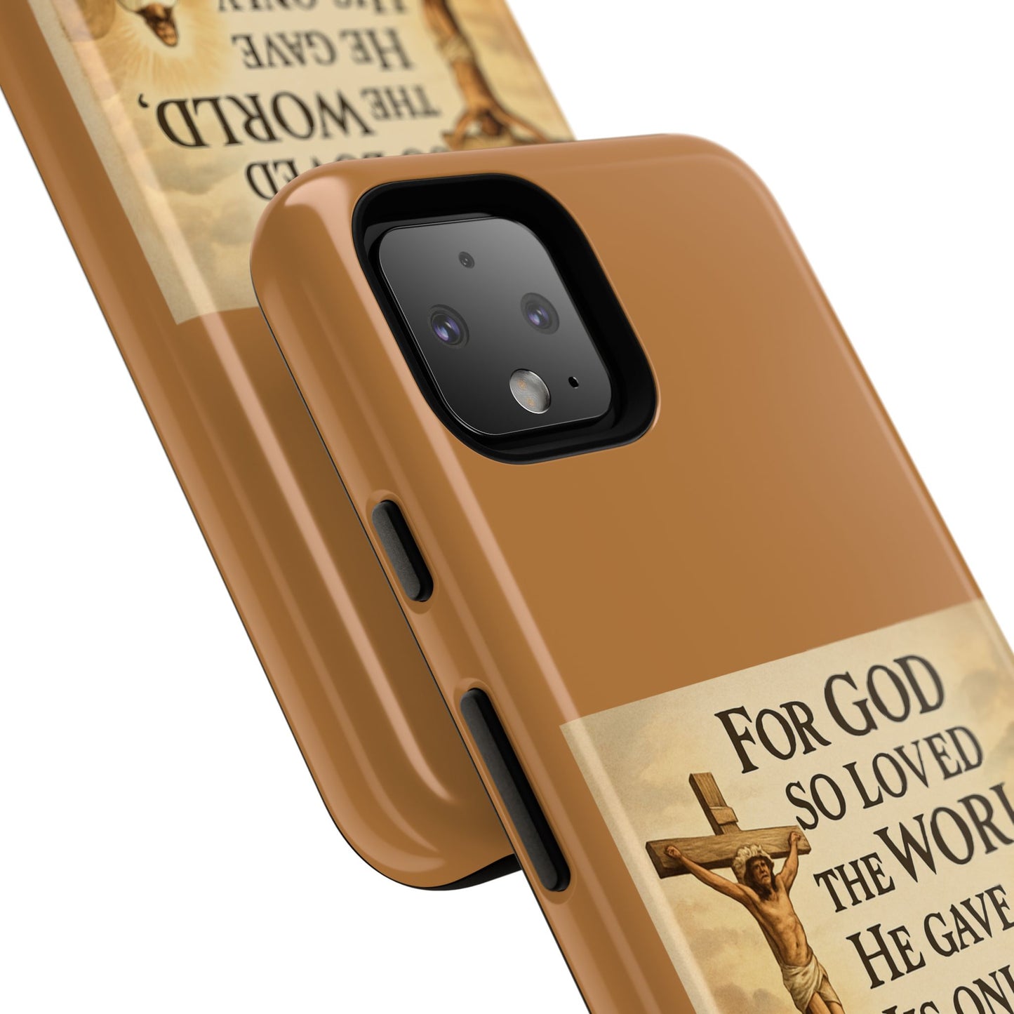 Christian John 3:16 Phone Case – 'For God So Loved the World' Tough Protective Cover