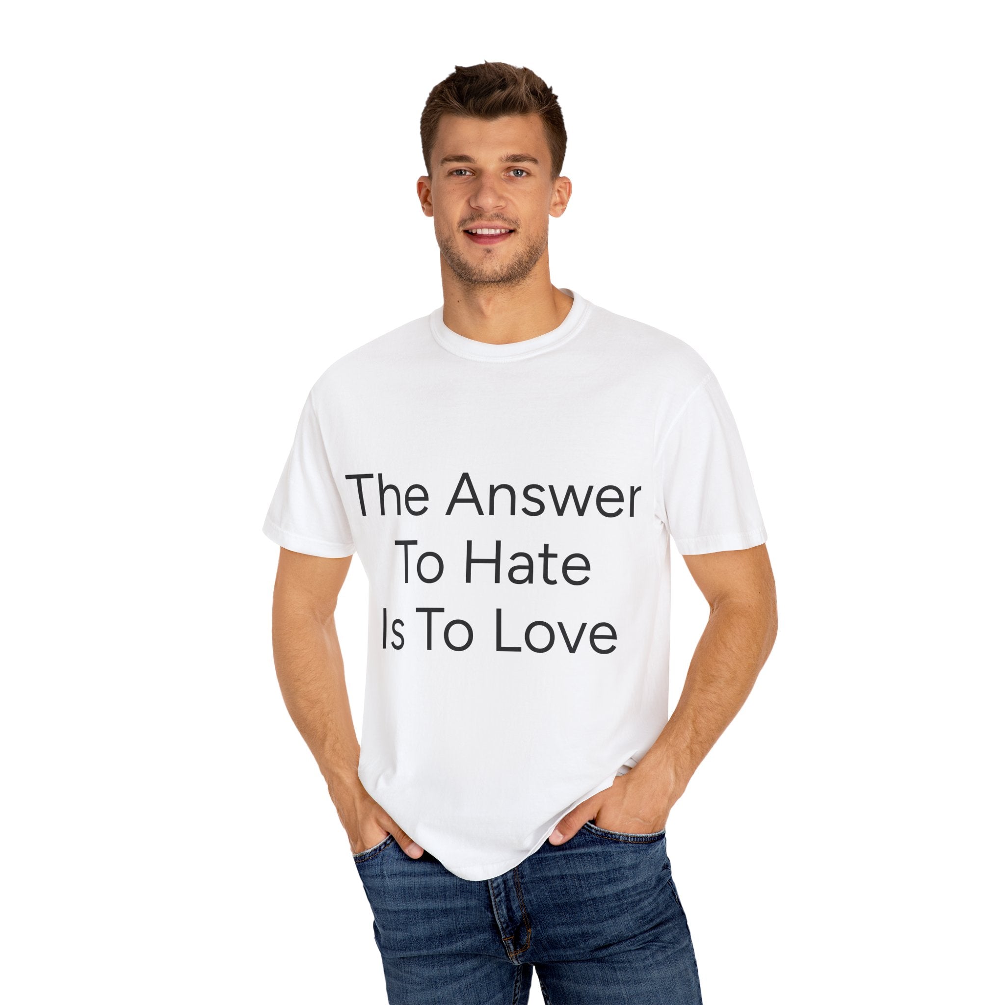 Love Overcomes Hate Unisex T-shirt