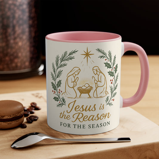 Christmas Nativity Accent Mug (11oz)