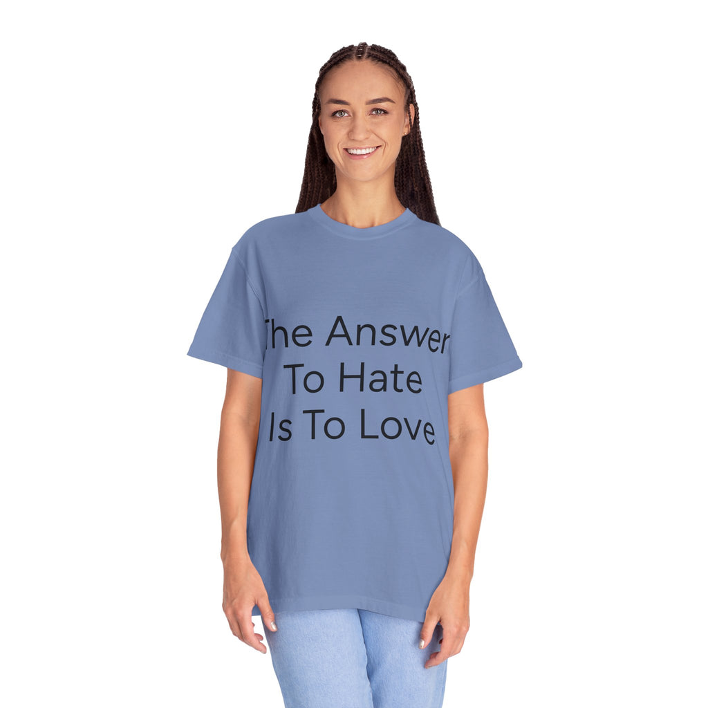 Love Overcomes Hate Unisex T-shirt