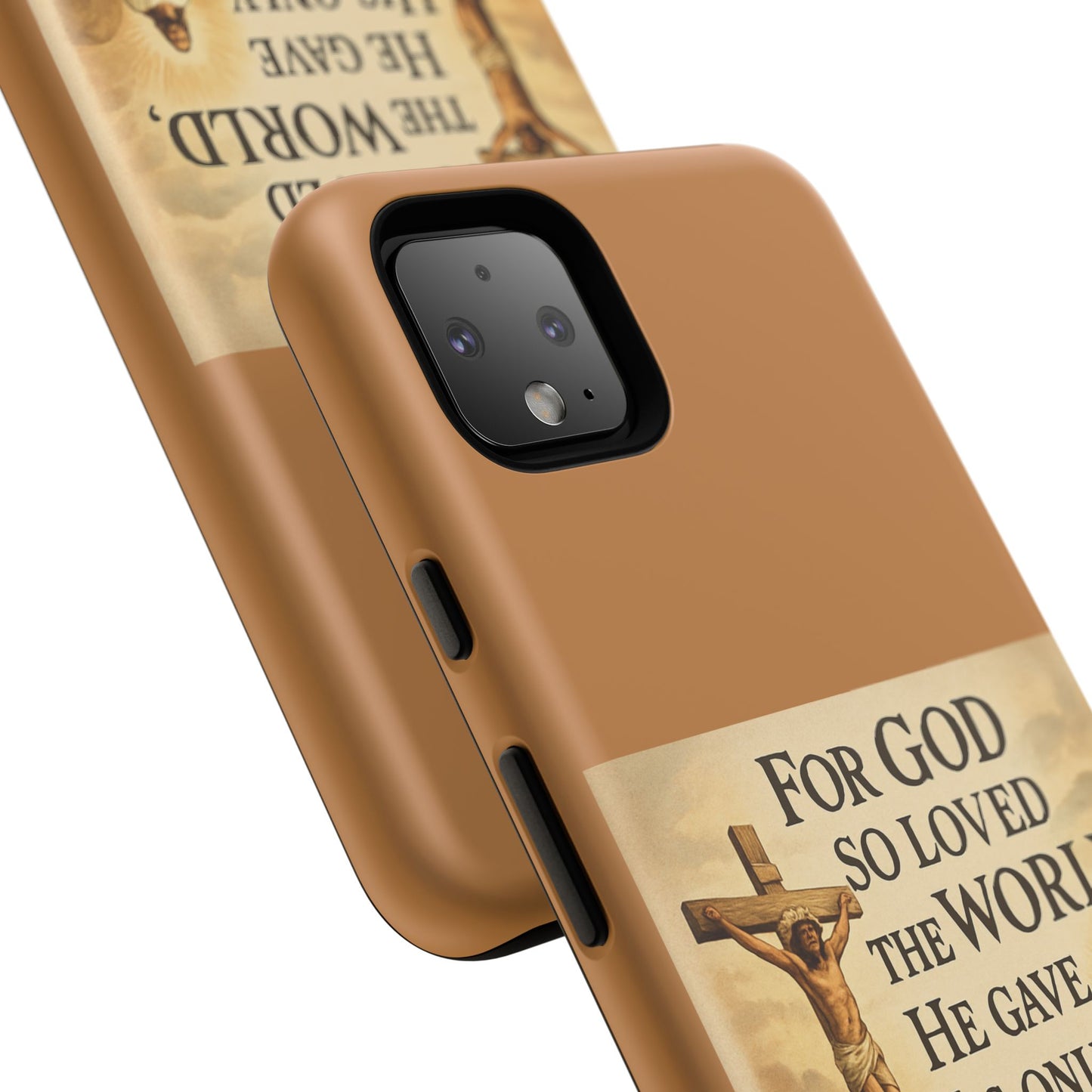 Christian John 3:16 Phone Case – 'For God So Loved the World' Tough Protective Cover