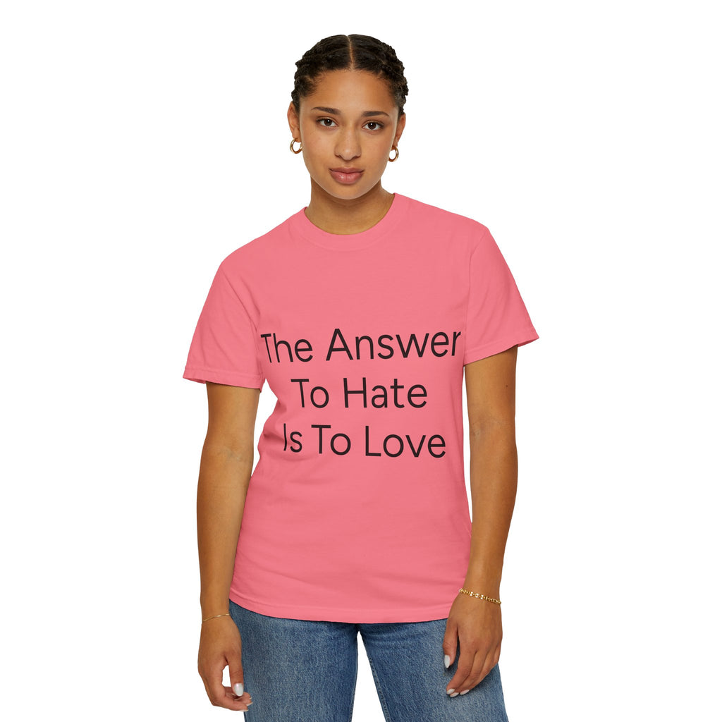 Love Overcomes Hate Unisex T-shirt