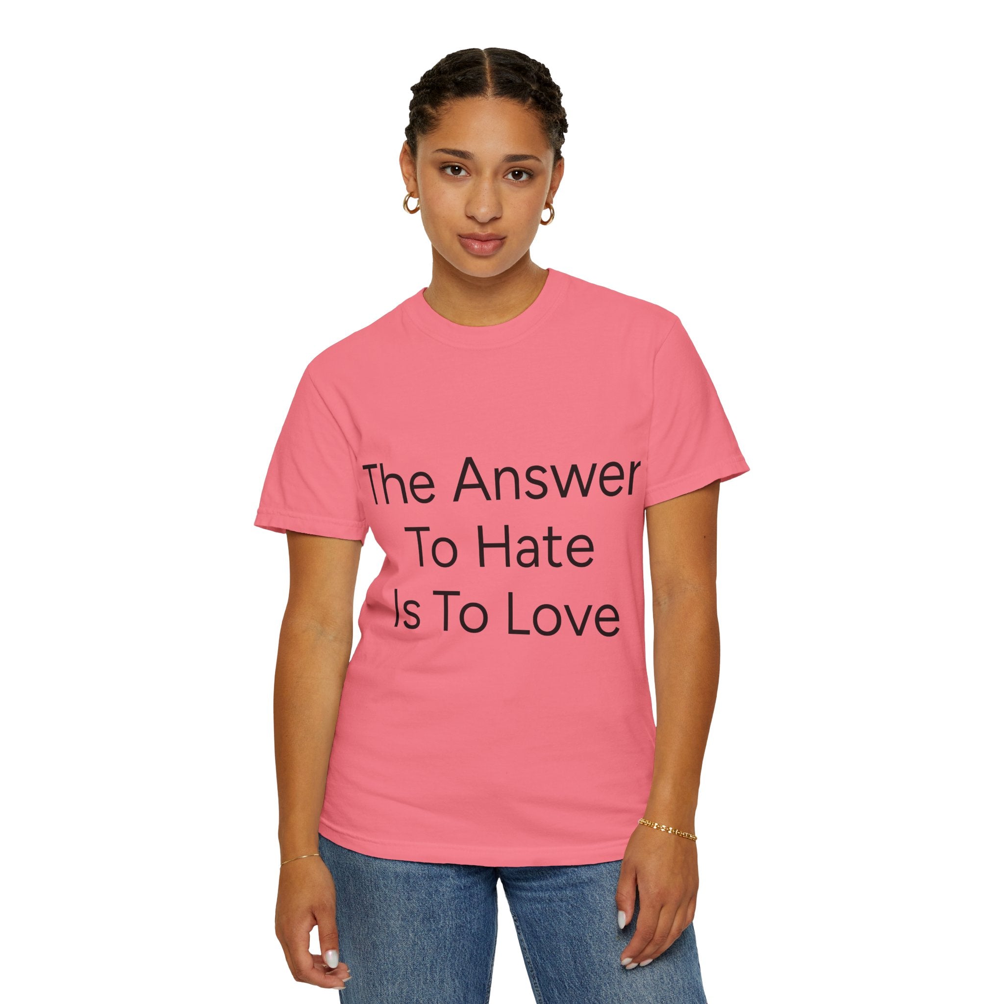 Love Overcomes Hate Unisex T-shirt