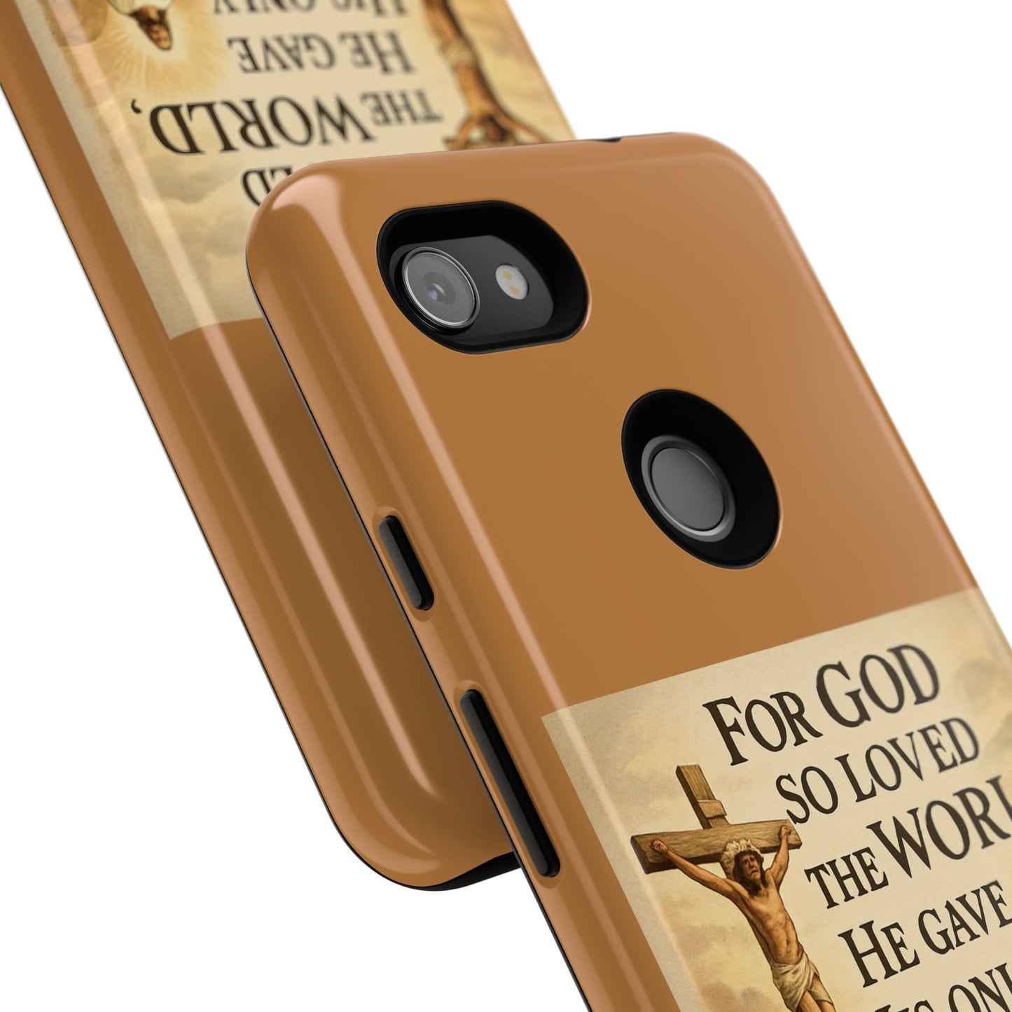 Christian John 3:16 Phone Case – 'For God So Loved the World' Tough Protective Cover