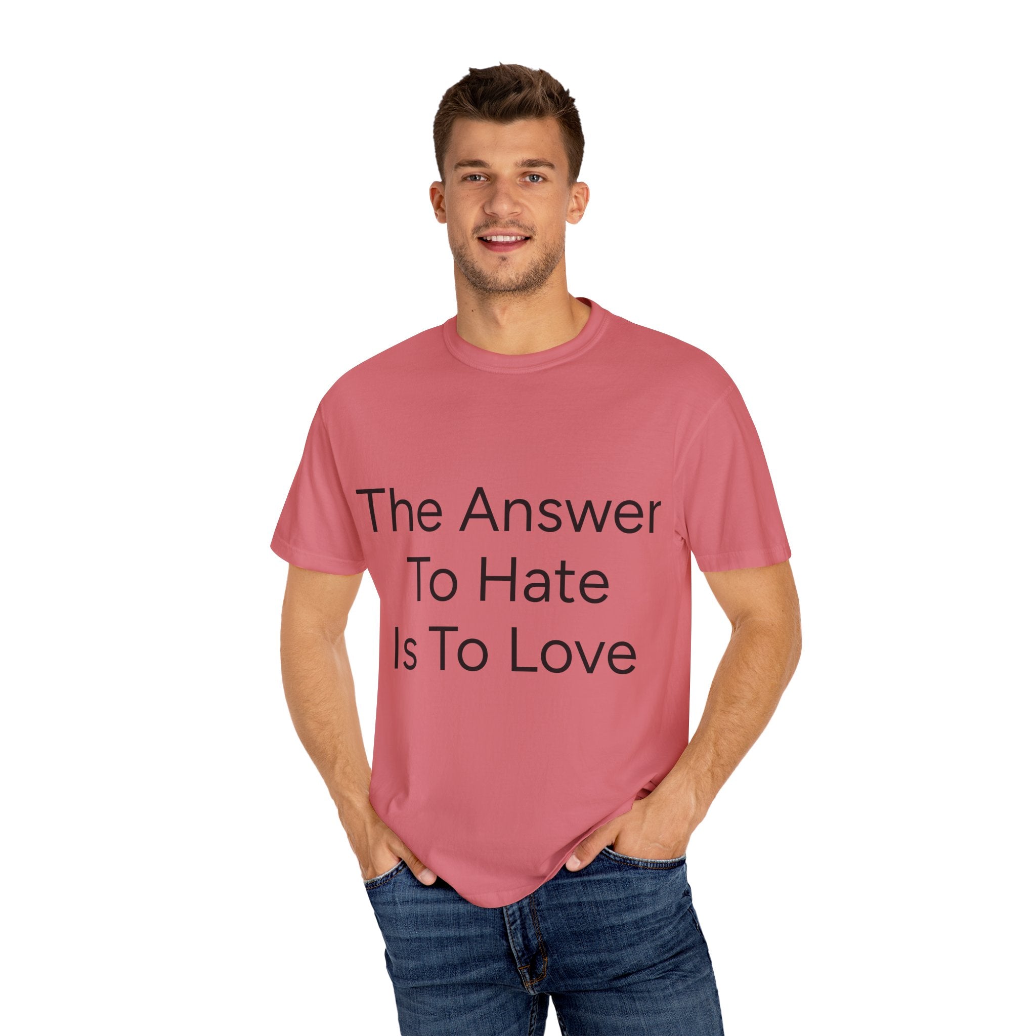 Love Overcomes Hate Unisex T-shirt