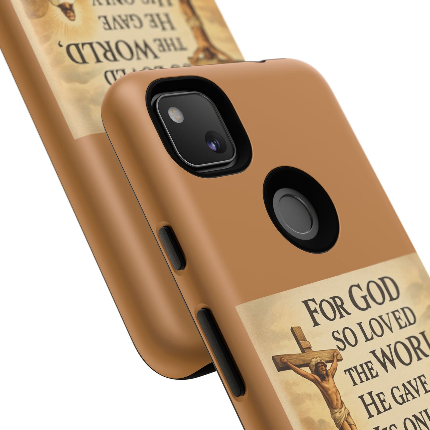 Christian John 3:16 Phone Case – 'For God So Loved the World' Tough Protective Cover