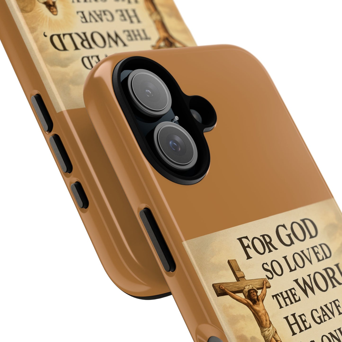 Christian John 3:16 Phone Case – 'For God So Loved the World' Tough Protective Cover