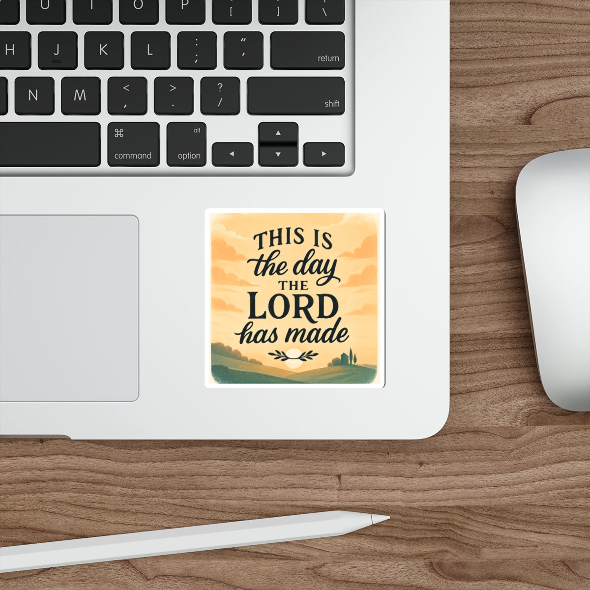 This Is The Day The Lord Has Made — Die-Cut Faith Sticker
