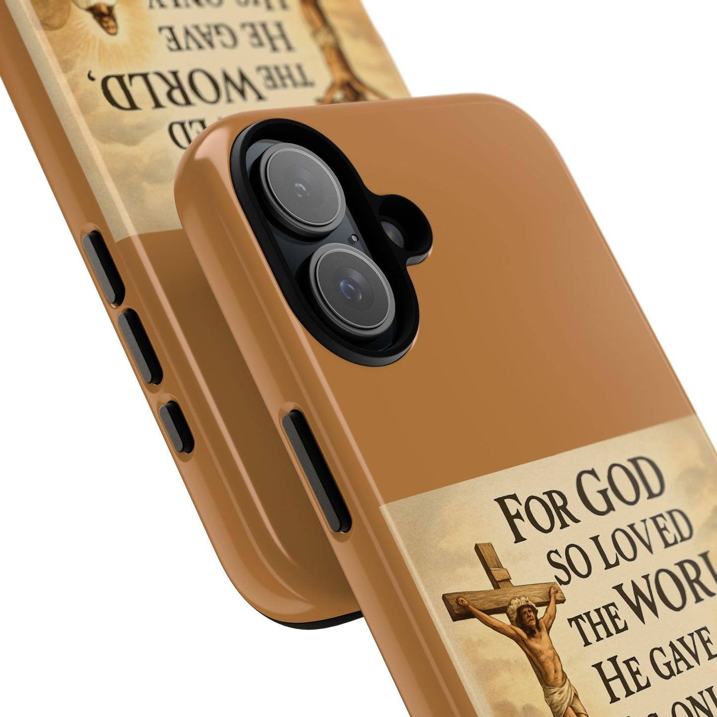 Christian John 3:16 Phone Case – 'For God So Loved the World' Tough Protective Cover